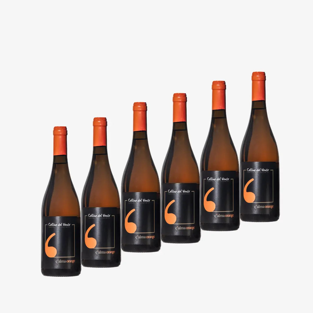 Vino Orange, C'Alma Vino Orange | Box di 6 bottiglie Colline del vento