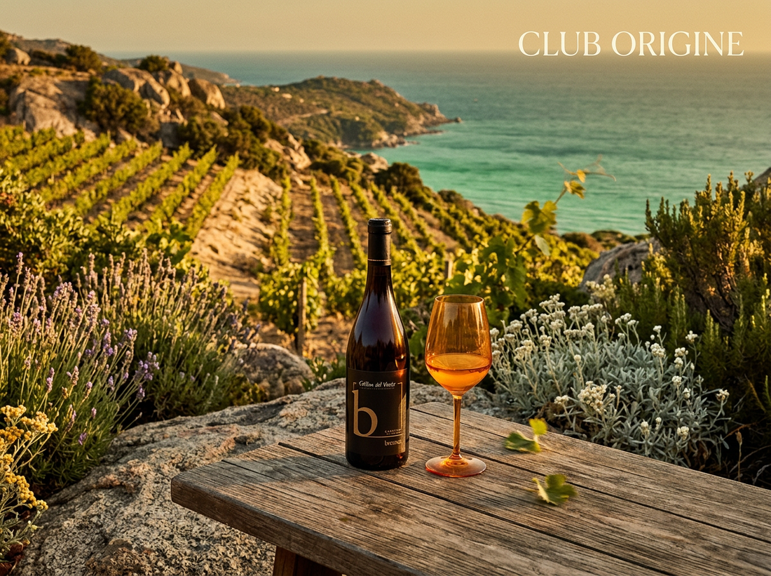 Confezione Wine Club Origine con vini Colline del Vento, miele artigianale e vantaggi esclusivi Sardegna