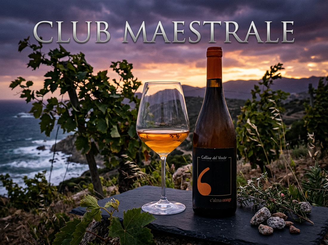 Bottiglie di vino e miele artigianale inclusi nel Wine Club Maestrale con degustazioni e sconti esclusivi