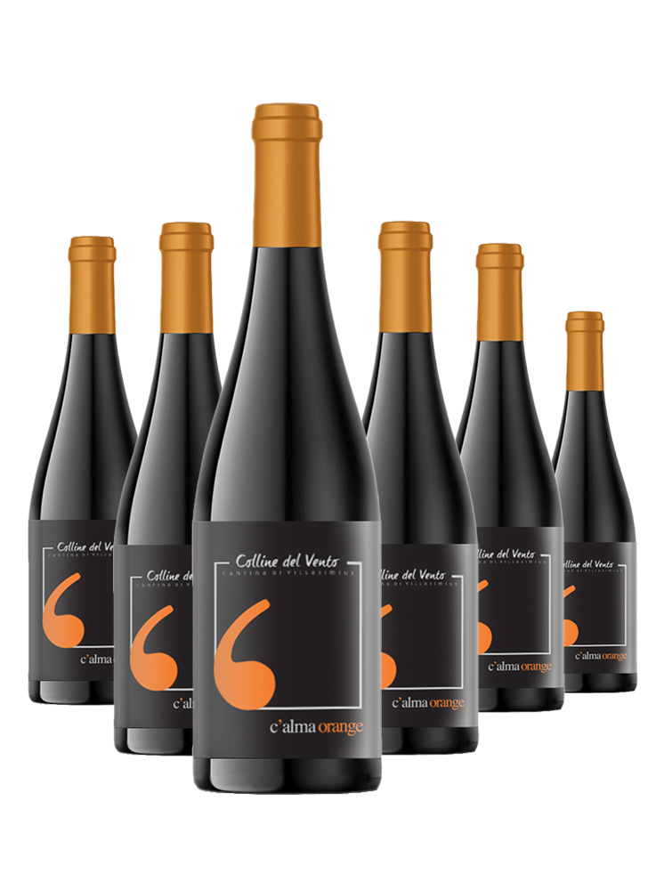 C'Alma Vino Orange | Box di 6 bottiglie